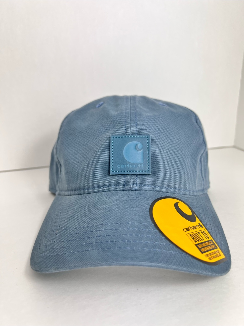 Carhartt Men’s Blue Twill Logo Cap